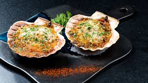 Scallops dish